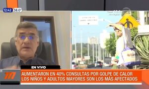 Aumentaron en un 40% las consultas por golpe de calor | Telefuturo