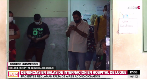 Pacientes en UTI padecen de aires acondicionados descompuestos en hospital de Luque - Megacadena - Diario Digital