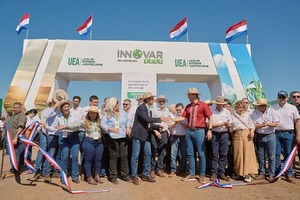 El presidente Santiago Peña habilitó oficialmente la Feria Innovar 2024
