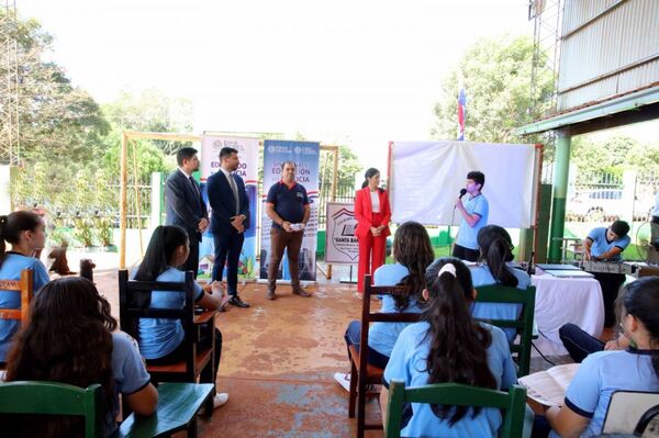 Desarrollan programa “Educando en Justicia” en Doctor Raúl Peña de Alto Paraná
