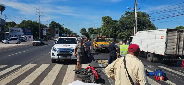 Karai muere tras chocar con su motocicleta contra un camionazo