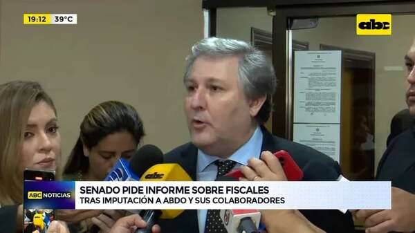 Video: Senado pide informe sobre fiscales tras imputación a Mario Abdo y sus colaboradores - ABC Noticias - ABC Color