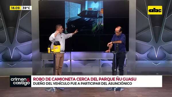 Video: mientras disfrutaba del Asunciónico, le robaron la camioneta y recuperó gracias al sistema de GPS - Crimen y castigo - ABC Color