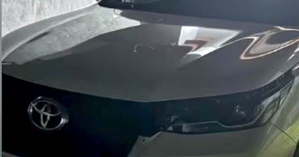 La Nación / Policía recupera camioneta robada
