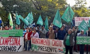 Marcha campesina: las calles que estarán bloqueadas hoy en Asunción - ADN Digital
