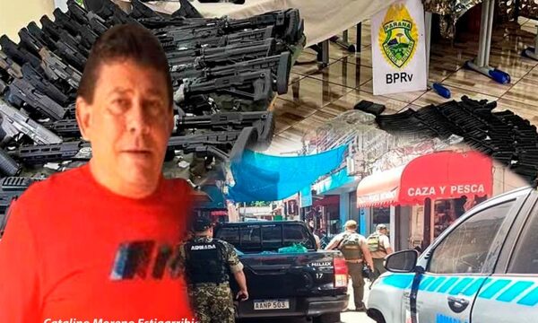 Tráfico de armas permea todos los controles de organismos de seguridad en Ciudad del Este – Diario TNPRESS