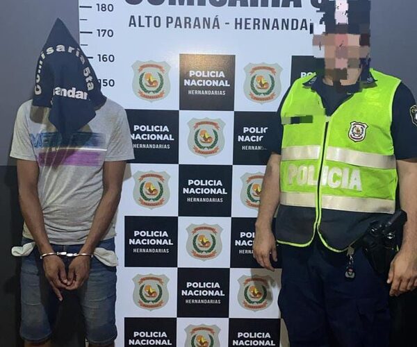 Detienen a motociclista con cocaína