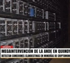 Quiindy: Detectan conexiones clandestinas para criptomonedas - Paraguay.com