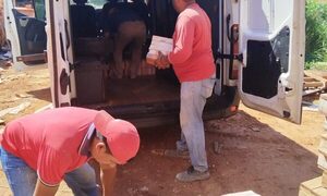 Reciben ladrillos en cárcel de menores para construcción de tatakua