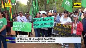 Video: 30 edición de la marcha campesina  - ABC Noticias - ABC Color