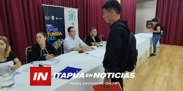 ESTUDIANTES RENOVARON BECAS DEL CONVENIO EBY - GOBERNACIÓN - Itapúa Noticias