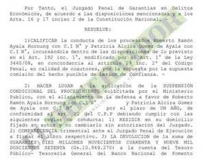 Acusados por sobrefacturar proyectos para el Indert acceden a suspensión condicional 