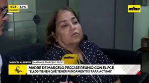 Madre de Marcelo Pecci se reunió con el fiscal general Emiliano Rolón  - ABC Noticias - ABC Color
