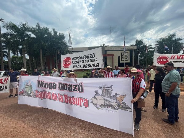 Minga Guazú: protestas ciudadanas logran anular supuesto negociado del vertedero - ADN Digital