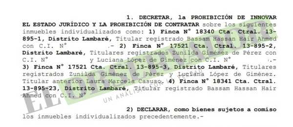 Blindan lujosa propiedad ubicada en el Yacht ligada al caso Pavo Real
