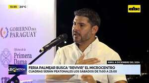 Video: Feria Palmear busca “revivir” el microcentro  - ABC Noticias - ABC Color