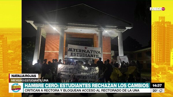 “No vivimos bien en Paraguay, los estudiantes tenemos hambre”, lamenta universitaria - Megacadena - Diario Digital