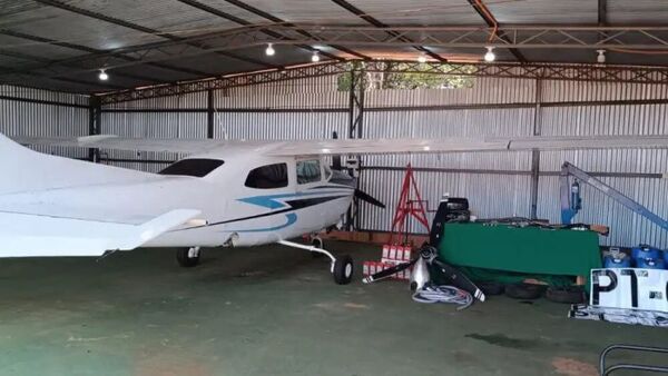 Hallan pistas clandestinas y aeronave narco en Cerro Guazú