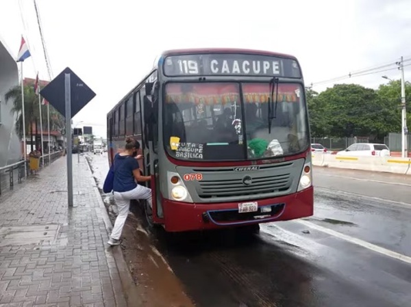 Dinatran habilita horarios especiales de ómnibus por Semana Santa