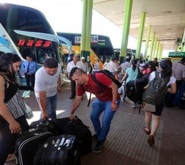 Liberan horario de buses para Semana Santa - Paraguay.com