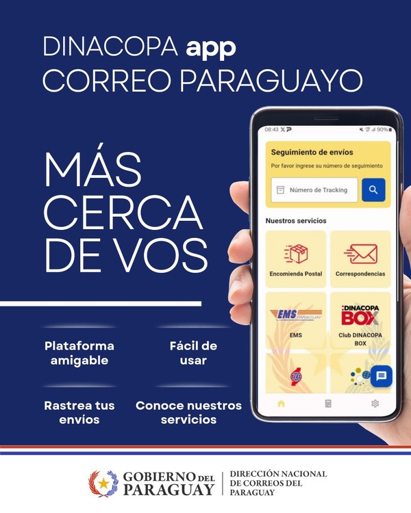 Correo paraguayo presenta aplicación para dispositivos móviles - .::Agencia IP::.