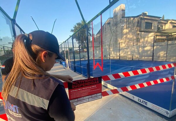 Suspenden temporalmente a complejo de pádel por no emitir comprobantes de venta - Megacadena - Diario Digital