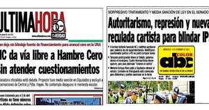 La Nación / El perverso argumento de la oposición mediática