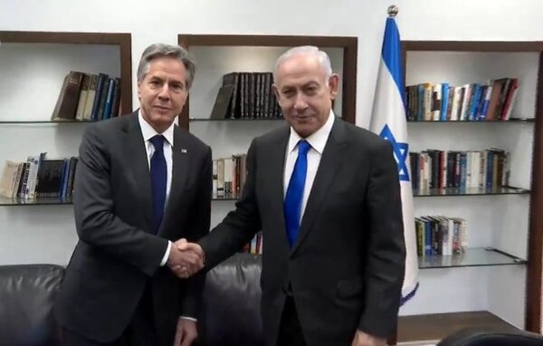 Blinken llega a Israel para intentar alcanzar un acuerdo de tregua en Gaza