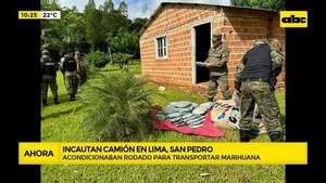 Lima, San Pedro: incautan camión acondicionado para transportar droga  - ABC Noticias - ABC Color