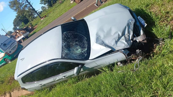 Joven motociclista muere tras ser atropellada por una camioneta en Yguazú - Noticiero Paraguay