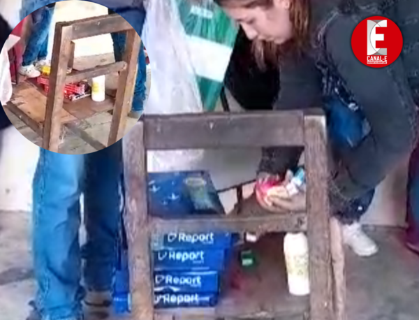 MUNICIPALIDAD DE VILLA HAYES DONA UNA MIGAJA A LOS NIÑOS QUE DAN CLASES EN EL PISO