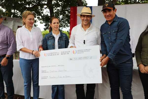 Crédito Agrícola entregó casi G. 500 millones a productores y emprendedores de Concepción - .::Agencia IP::.