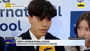 Expo Construir Paraguay 2024: Berta International School, con ofertas educativas - ABC Noticias - ABC Color