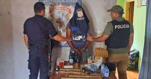 Diario HOY | Incautan arsenal de armas y municiones en Villa Ygatimi: varias tenían sello de Dimabel