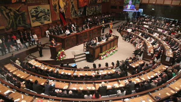 Parlamento ecuatoriano no aprobó presupuesto del Gobierno - ADN Digital