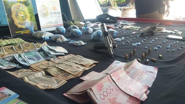 Fiscal incautó drogas y ordenó la detención involucrados en Luque