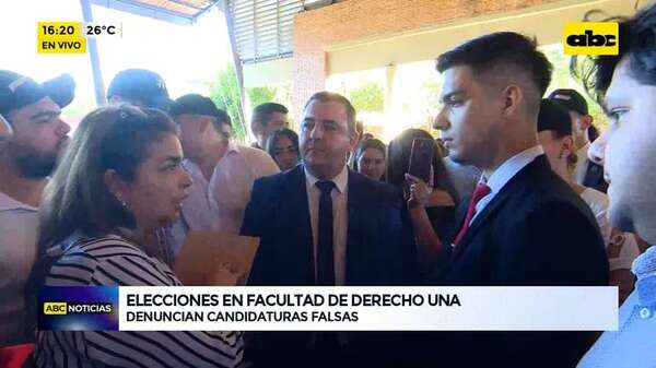 Video: Elecciones en Derecho-UNA transcurren entre denuncias de irregularidades - ABC Noticias - ABC Color