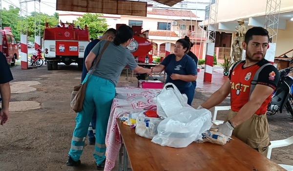 Bomberos de Concepción organizan venta de comidas típicas para recaudar fondos