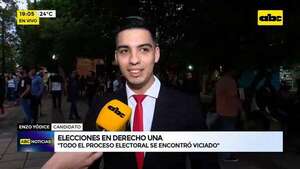 Elecciones en Derecho UNA: candidato denuncia a movimiento de ‘’Tratito’' Ovelar - ABC Noticias - ABC Color
