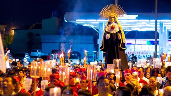 Bajo el manto de la fe, Hernandarias se prepara para el Vía Crucis Mayor