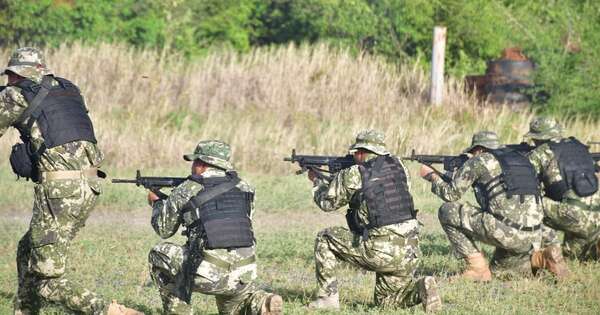 La Nación / Militares culminan curso de entrenamiento especial para el combate al crimen organizado