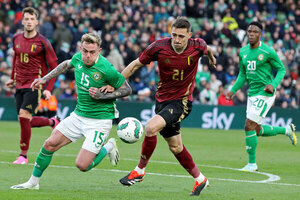 Versus / Bélgica, con varias bajas, no pasó del empate ante Irlanda