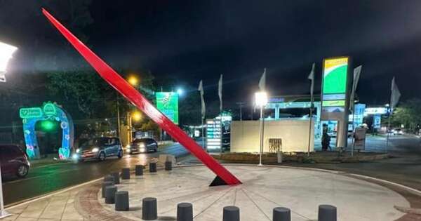 La Nación / Inauguran un reloj solar gigante en la ciudad de San Bernardino