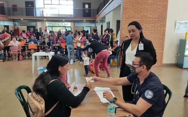 Realizan jornada de atención integral en salud en el Km. 8 de CDE