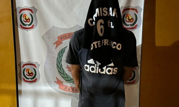 Lo descubrieron hurtando cables e intentó agredir a policías