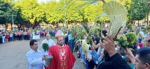 Semana Santa: durante bendición de Palmas instan a ser más solidarios - ABC en el Este - ABC Color