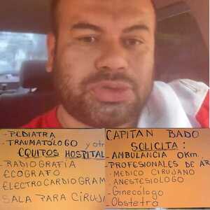 AUDIO: Concejal badeño hará huelga de hambre frente al Ministerio de Salud