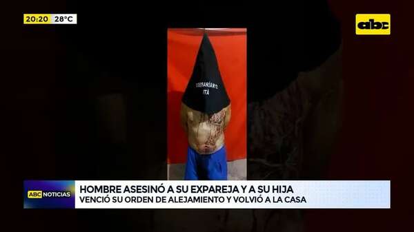 Feminicidio en Itá: prisión para el hombre que asesinó a su expareja y a su hija - ABC Noticias - ABC Color