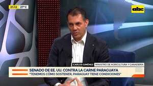 Senado de EE.UU. rechazó carne paraguaya: ‘’Esto fue una decisión política’' - En Detalles - ABC Color