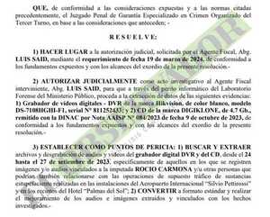 Peritarán archivos de circuito cerrado del Silvio Pettirossi 